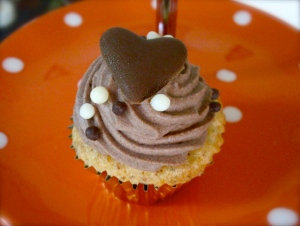 Hazelnut & Chocolate Mousse Cupcakes